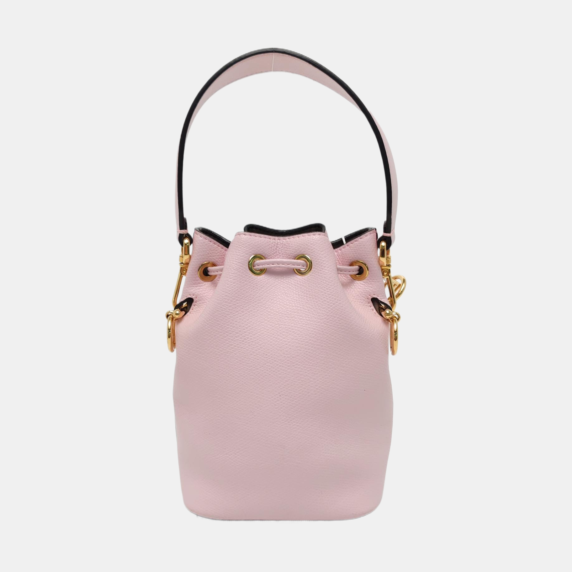 Authenticated pre-owned  Mon Tresor Mini Calfskin Pink - Bucket Bag at Looply