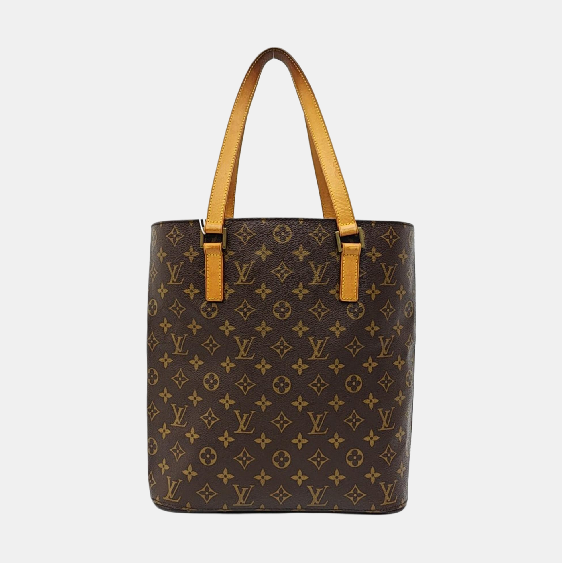 VINTAGE VAVIN GM Monogram Coated Canvas Brown
