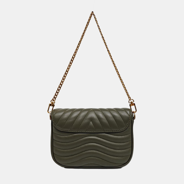 NEW WAVE Quilted Calfskin Green