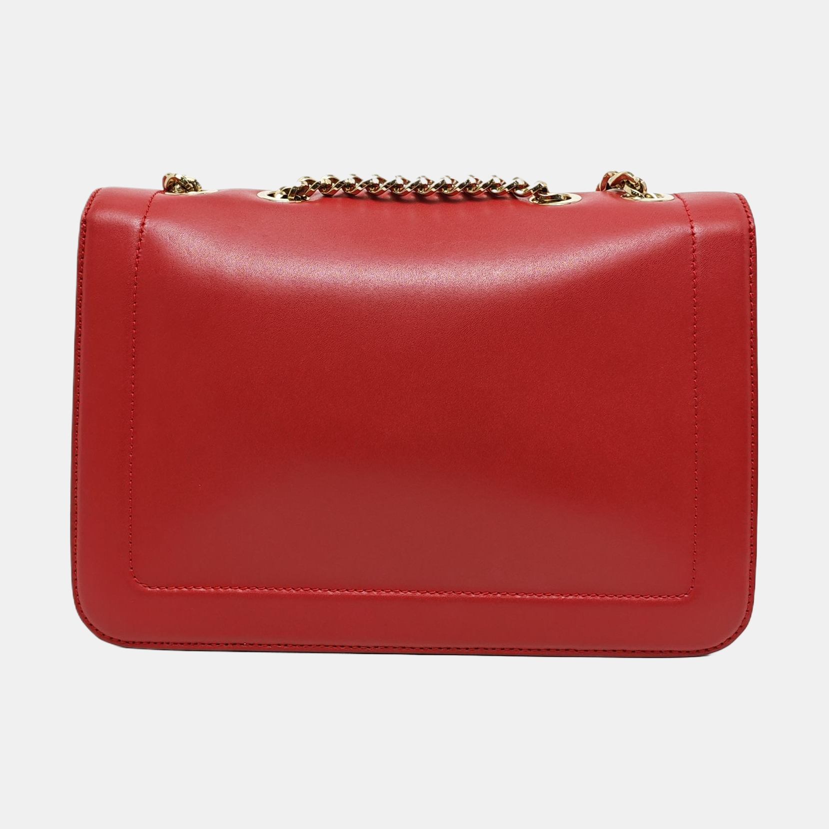Vara Quilted Patent Leather Red
