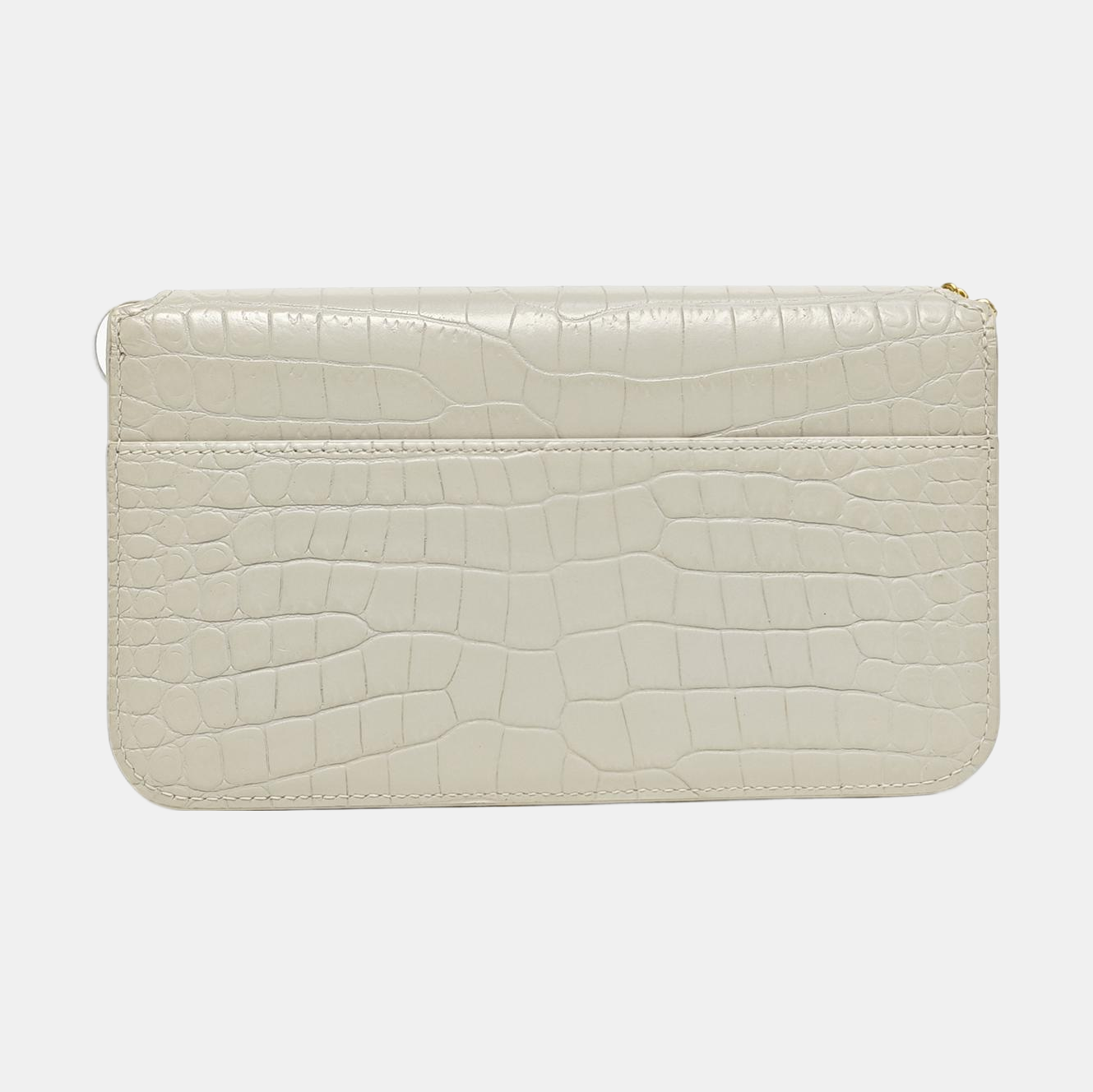 MONOGRAM Calfskin White
