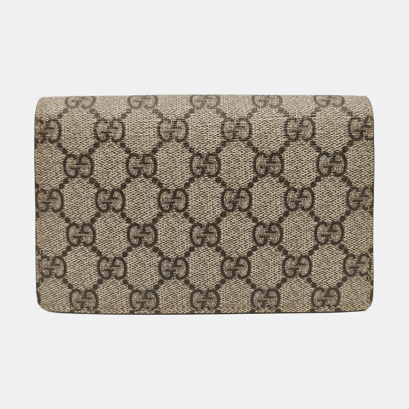 Dionysus Super Mini Monogram Coated Canvas Beige