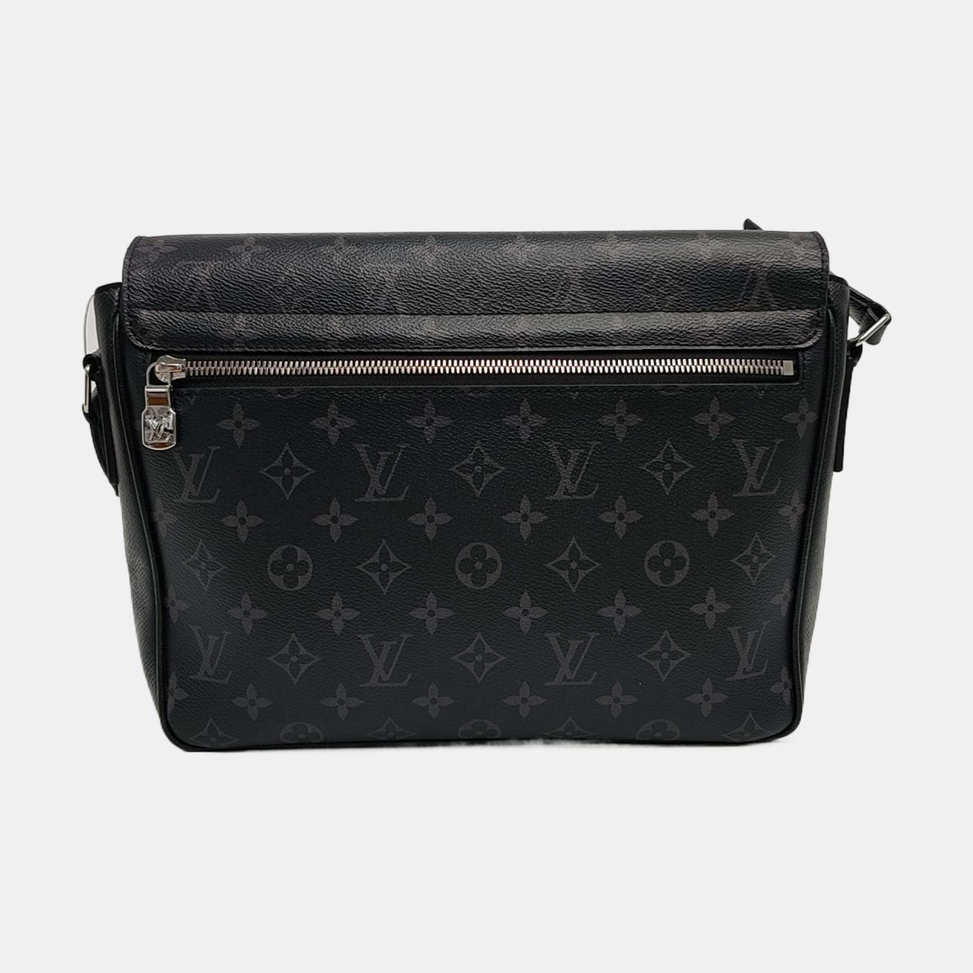 TAIGARAMA Monogram Coated Canvas Black