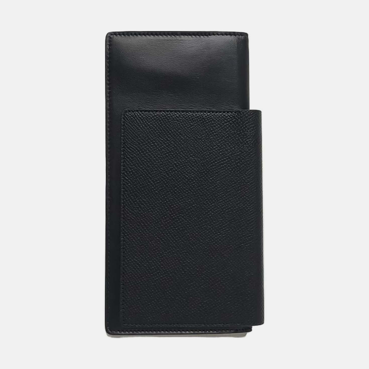 Calfskin Card Holder Black