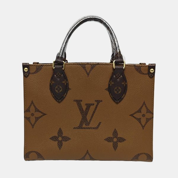ONTHEGO PM Monogram Coated Canvas Brown