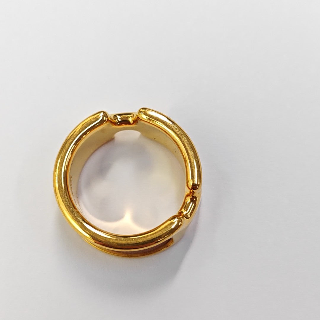 Clic H Metal Gold Ring EU 54