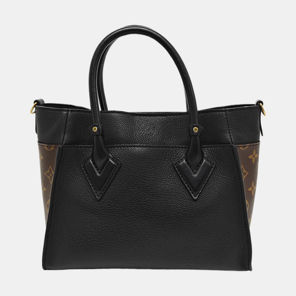 ON MY SIDE PM Monogram Coated Canvas Black