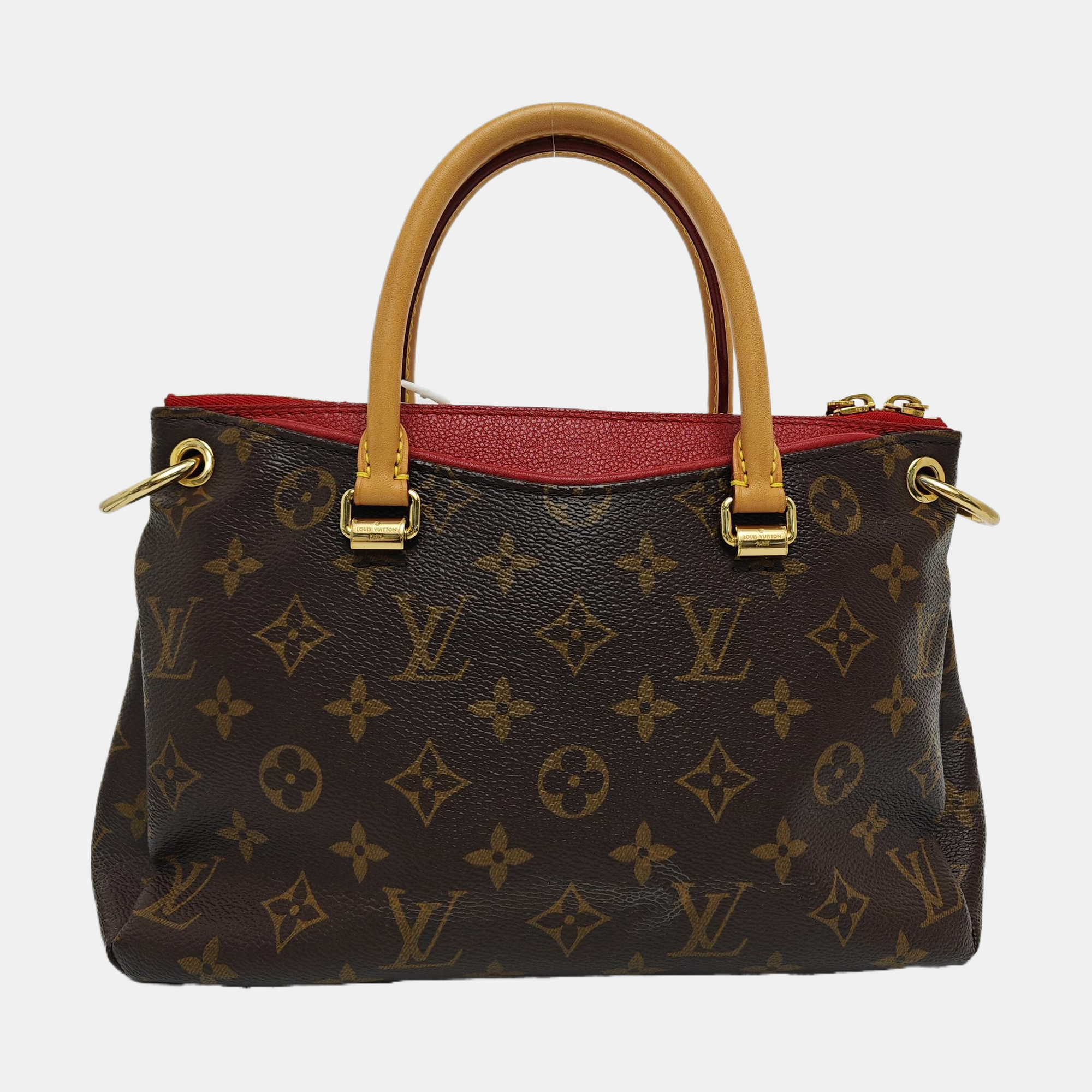 PALLAS BB Monogram Coated Canvas Brown