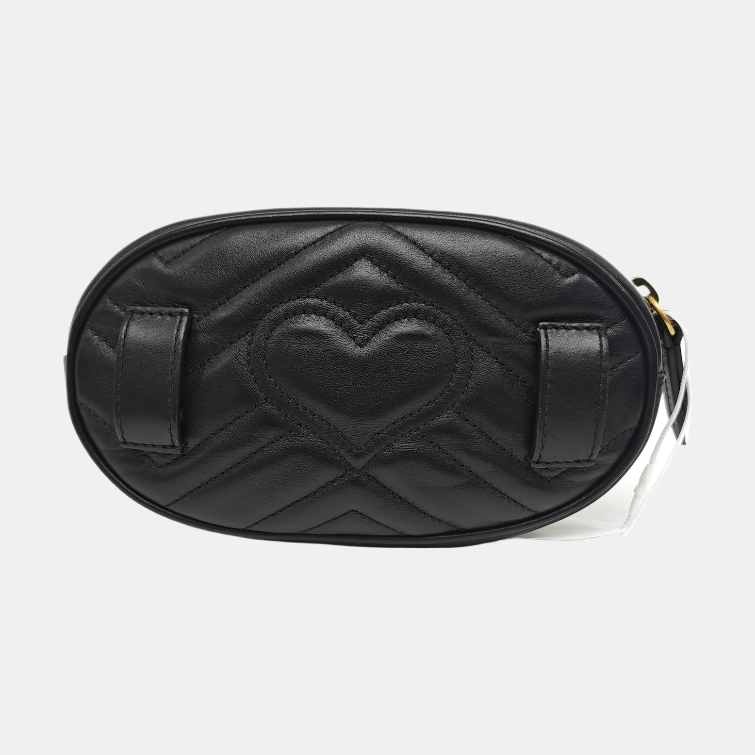 GG Marmont Super Mini Quilted Calfskin Black
