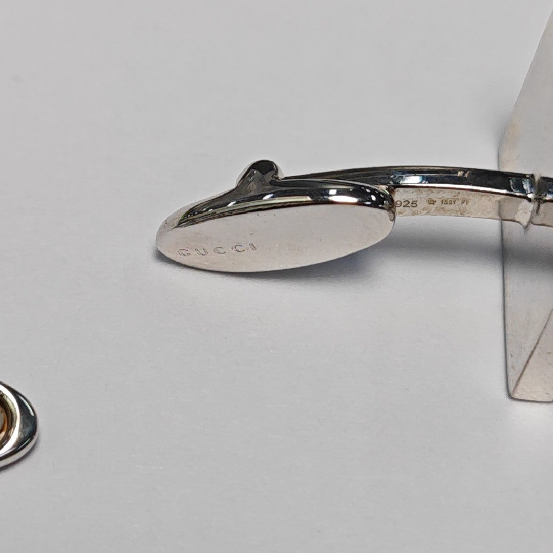 Metal Cufflink Silver