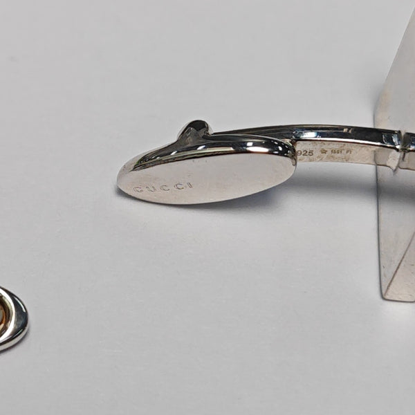 Metal Cufflink Silver