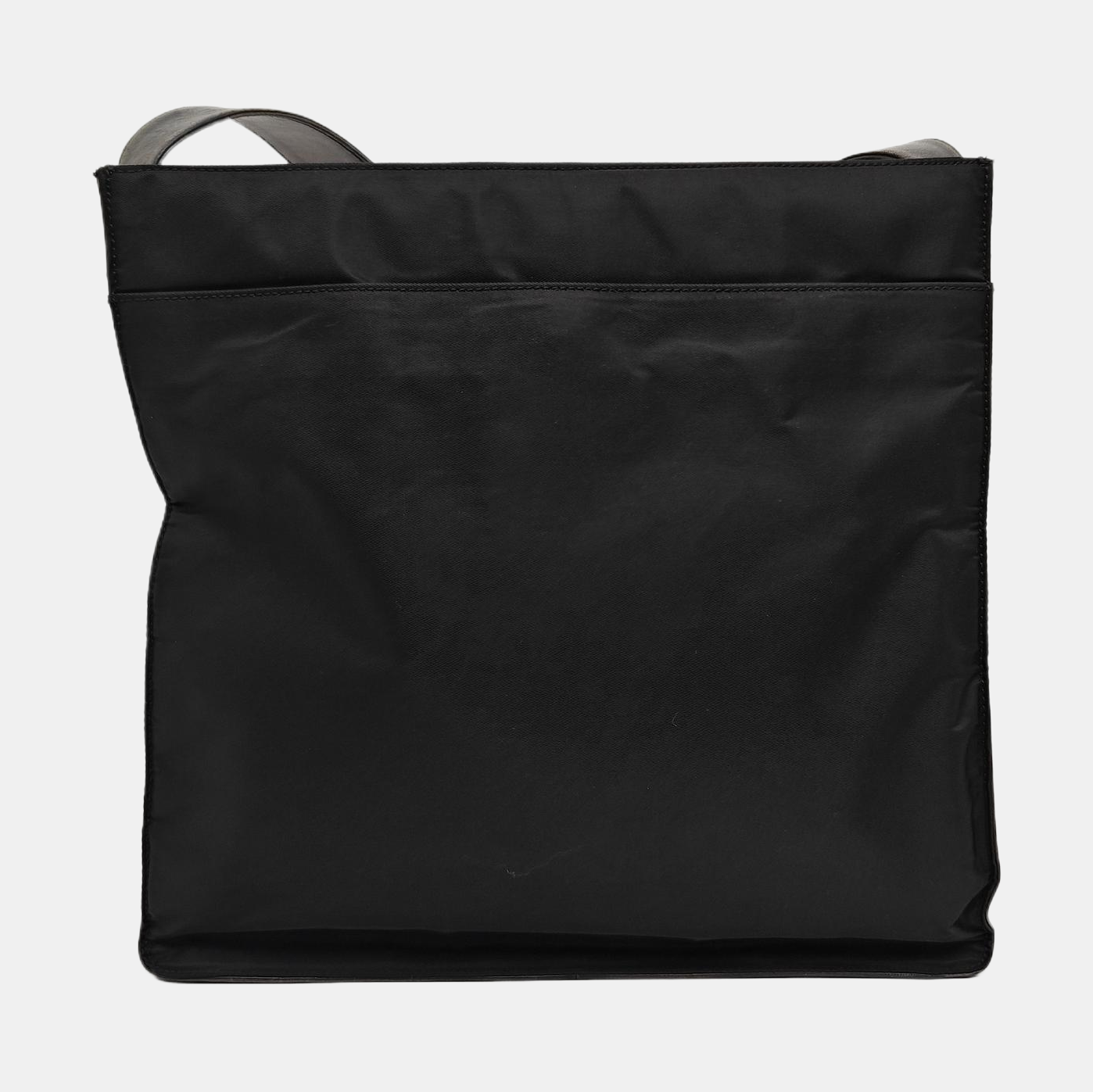 Nylon Shoulder Bag Black