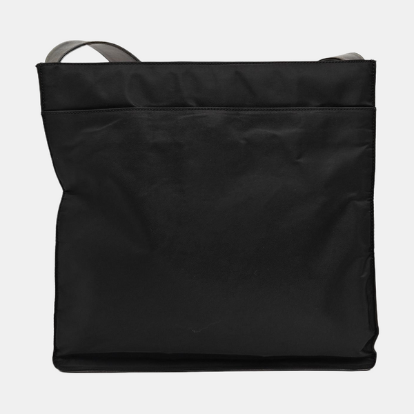 Nylon Shoulder Bag Black