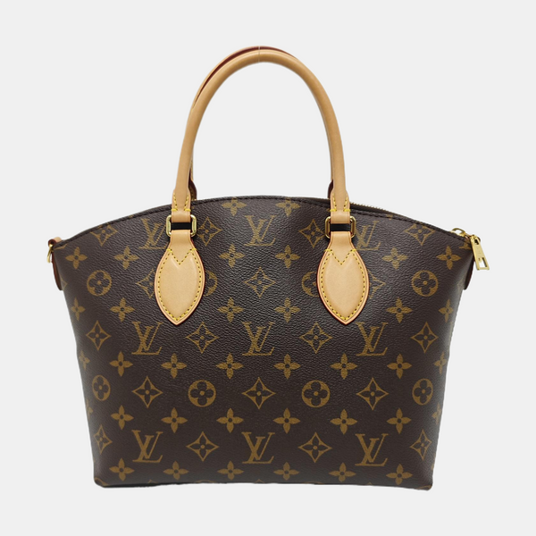 BOETIE PM Monogram Coated Canvas Brown