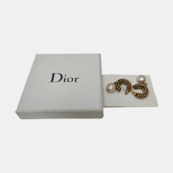 Metal Gold Stud Earrings