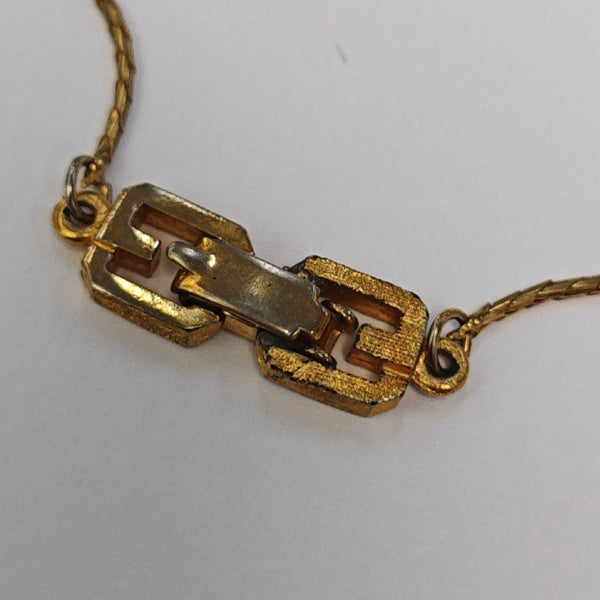 G Chain Metal Gold Necklace