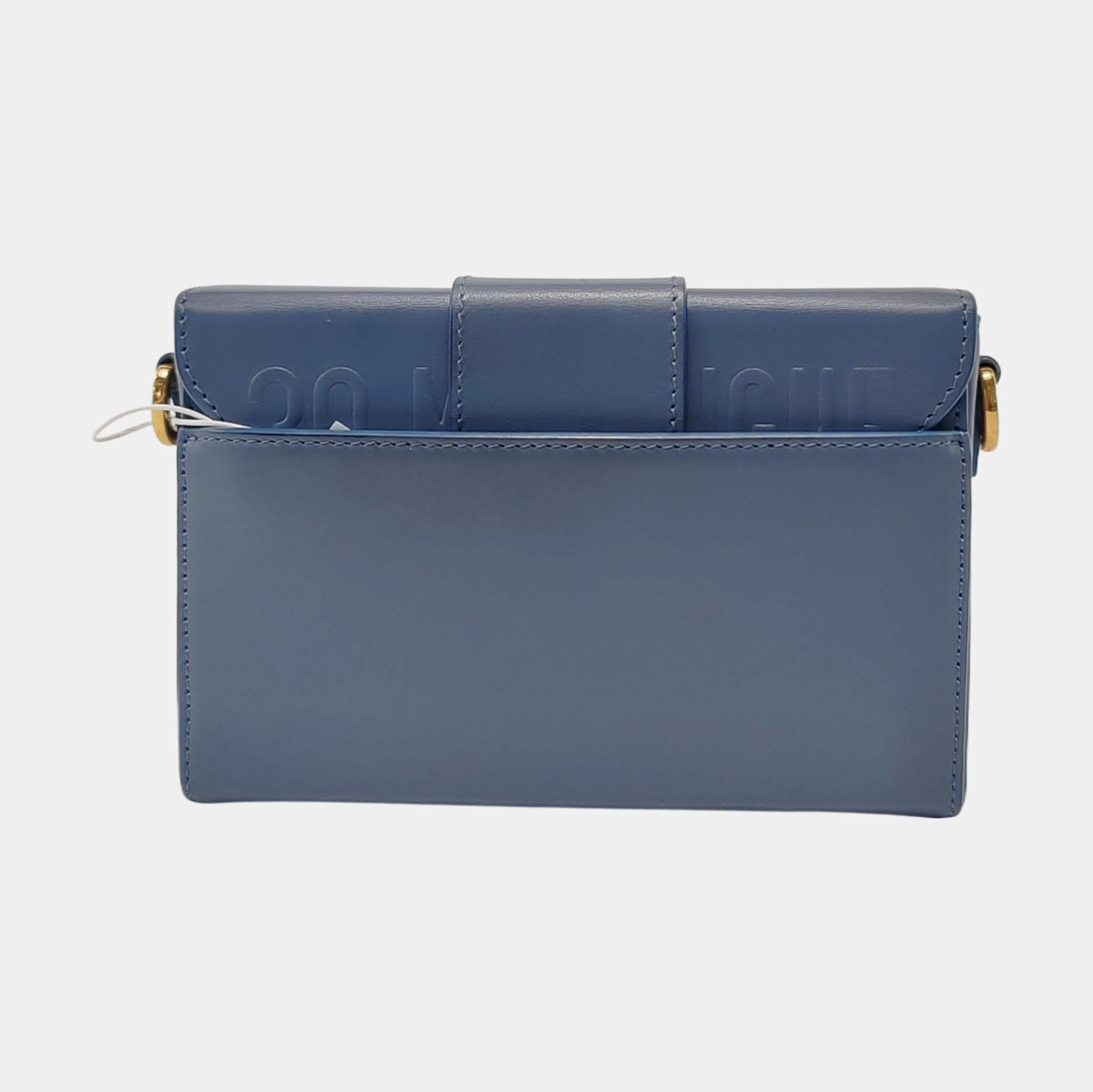 Authenticated pre-owned  30 Montaigne Calfskin Blue - Shoulder Bag at Looply