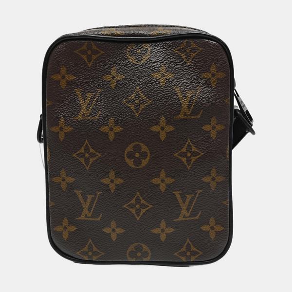 CHRISTOPHER Monogram Coated Canvas Brown