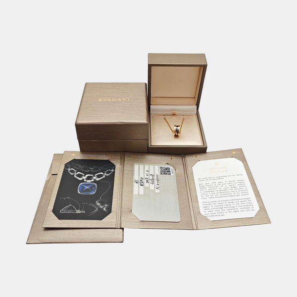 B.ZERO1 18k Rose Gold Necklace