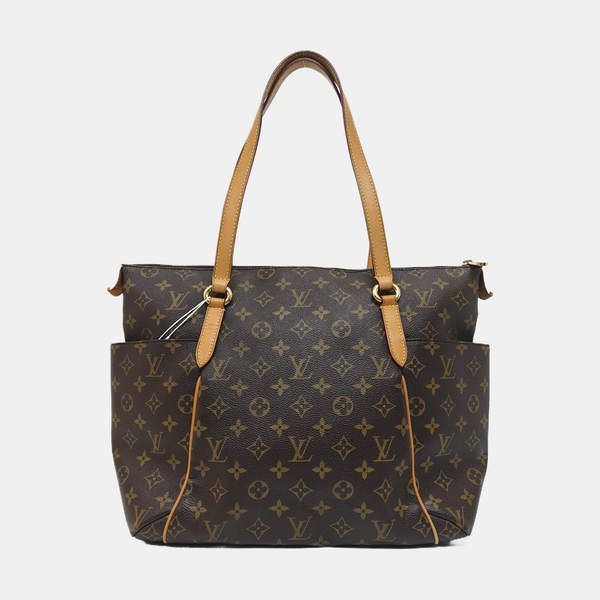 TOTALLY Monogram Coated Canvas Brown