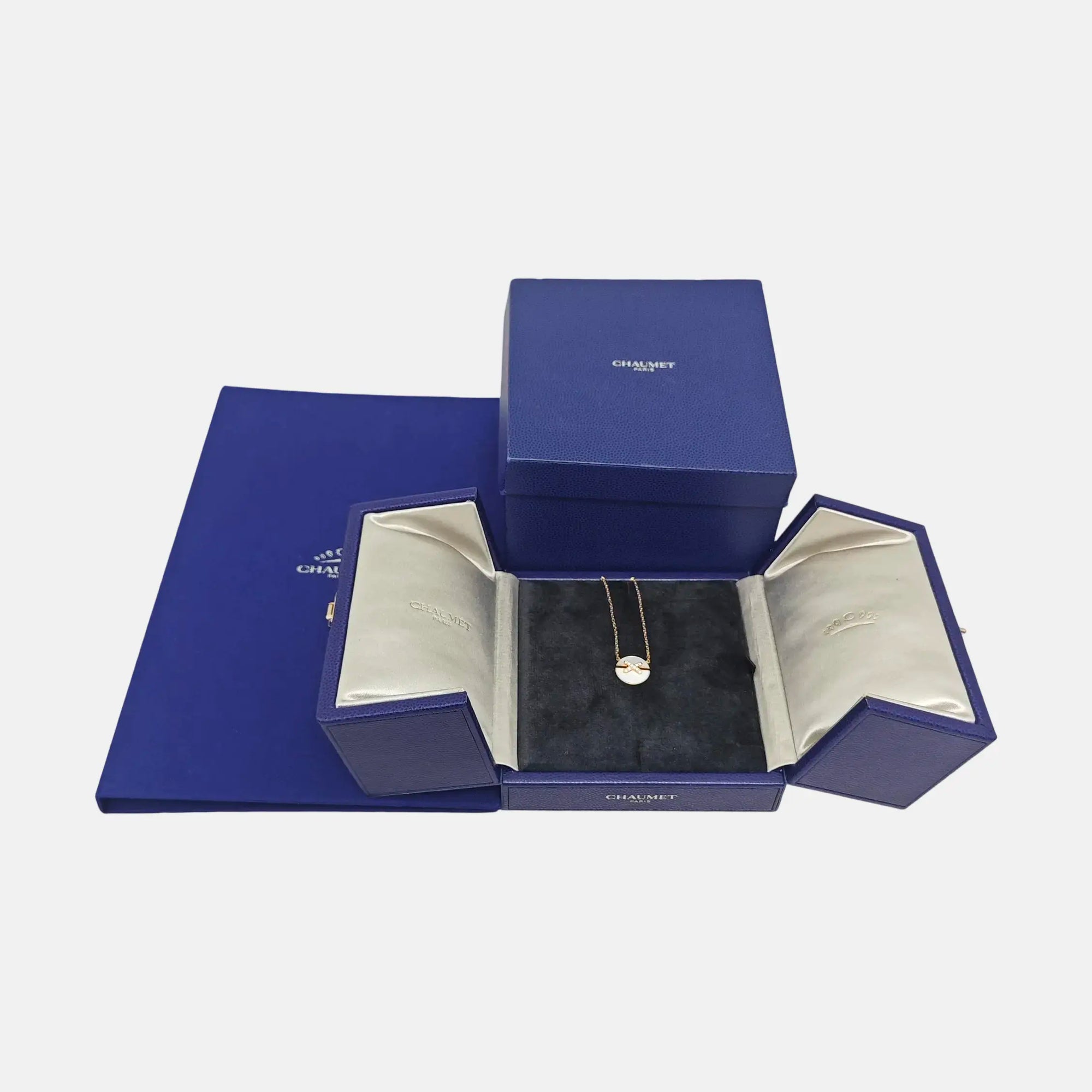 Jeux De Liens 18k Rose Gold Necklace