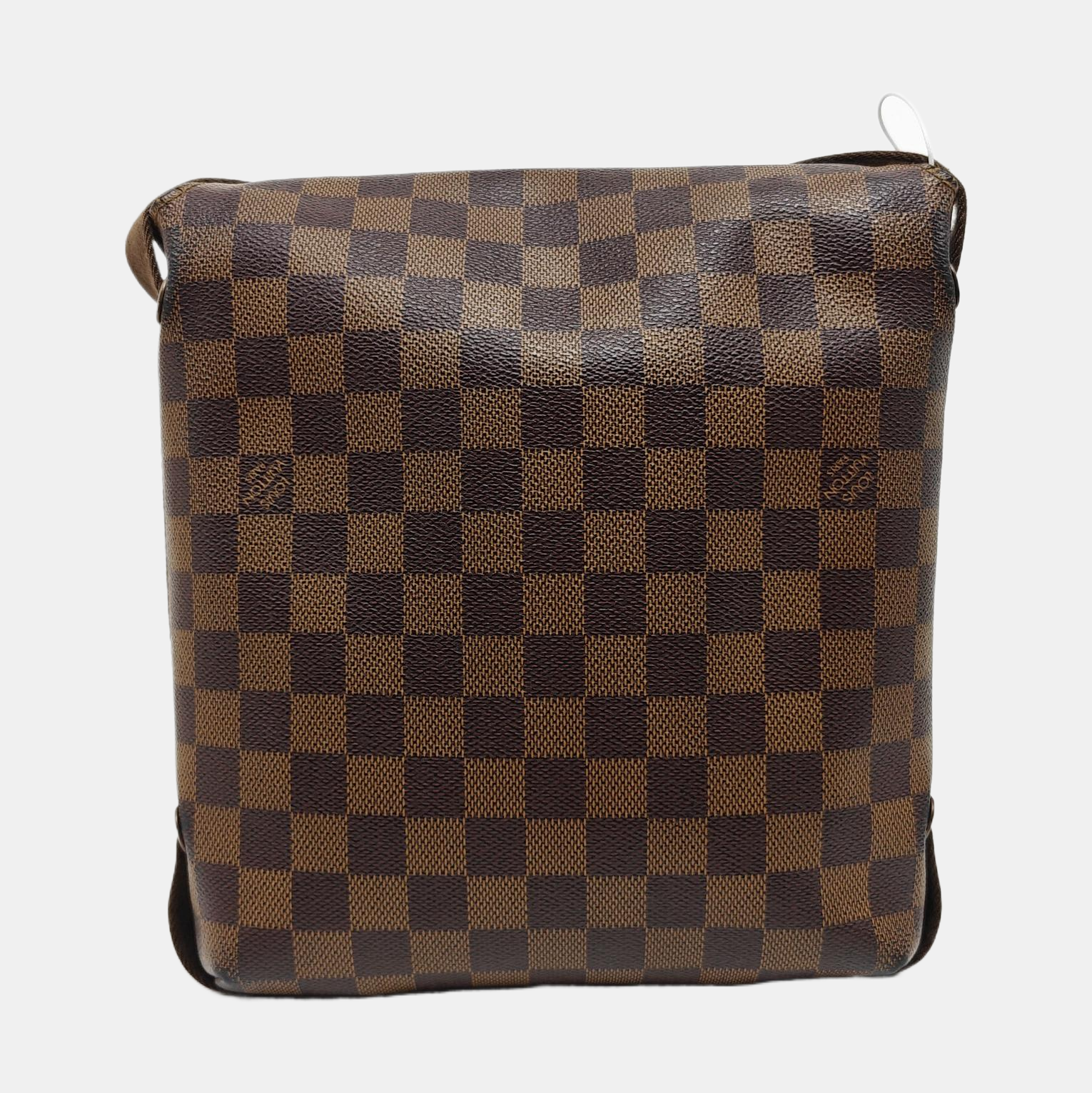 BROOKLYN PM Damier Ebene Coated Canvas Brown