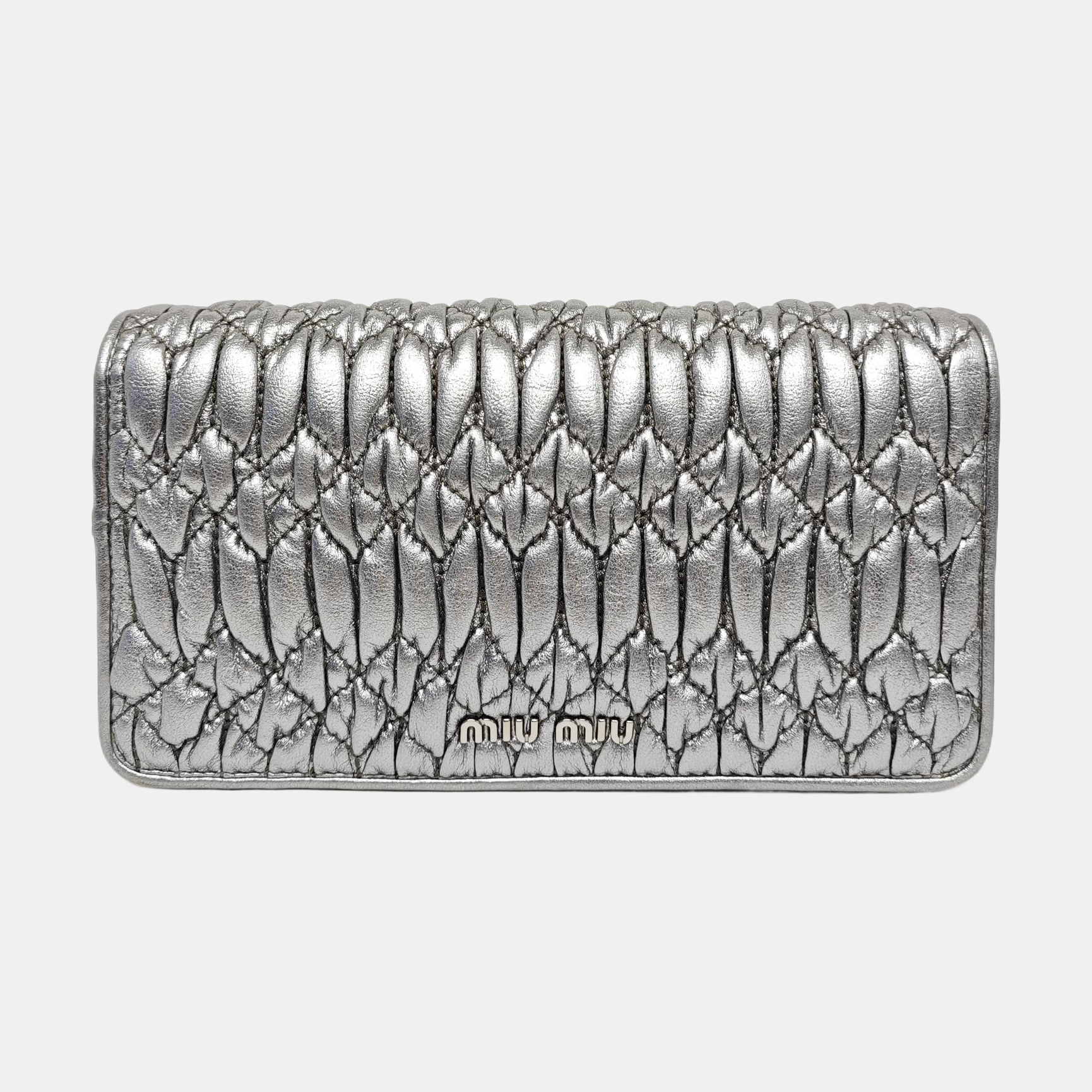 Crystal Lambskin Gray