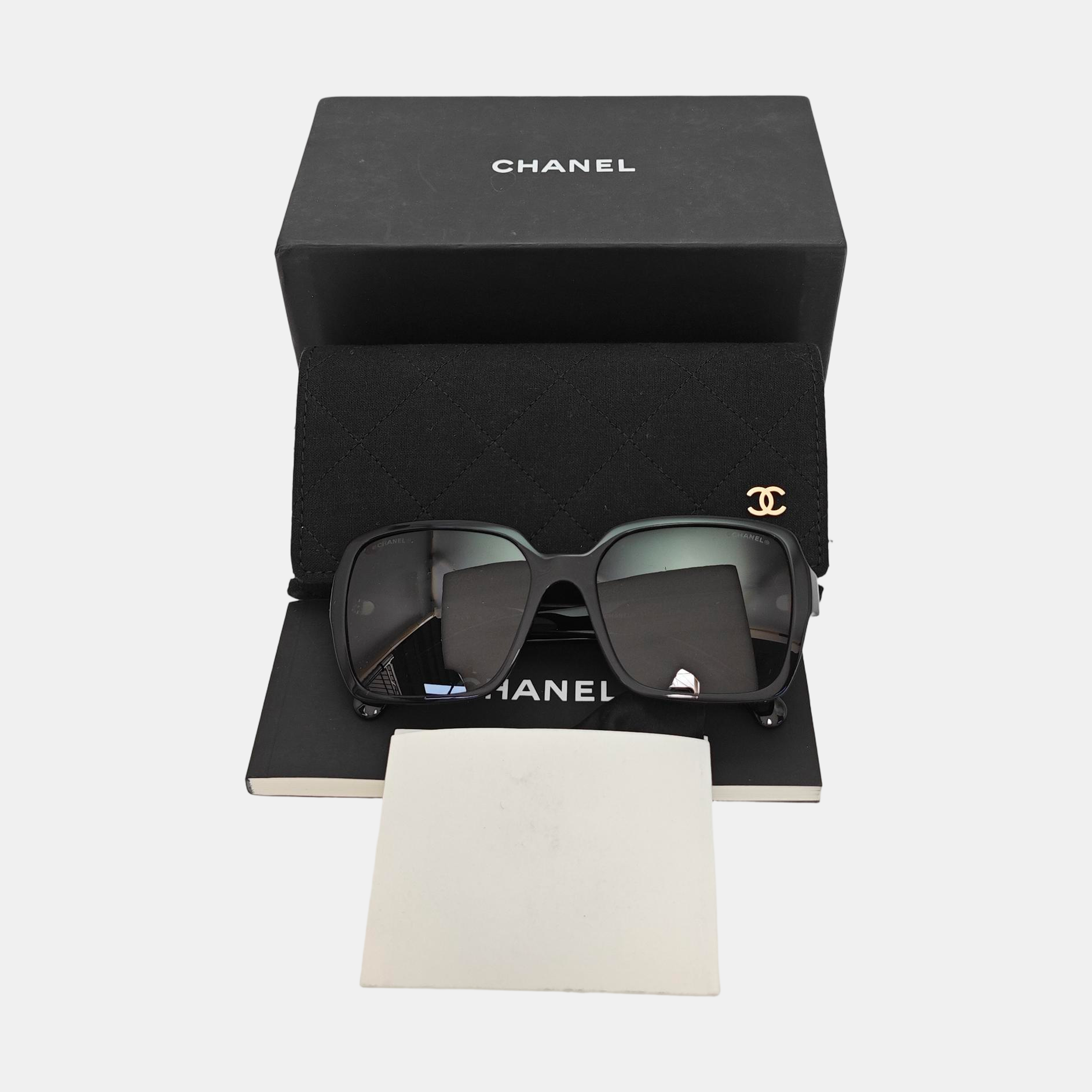 Synthetic Sunglasses Black