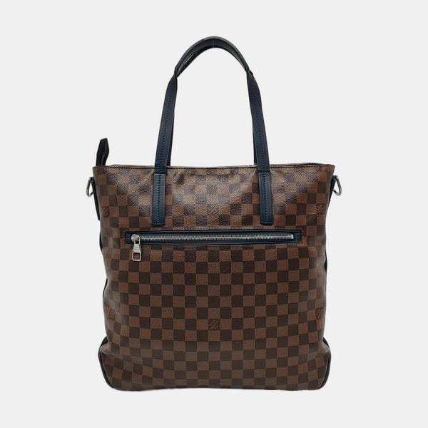 Damier Ebene Coated Canvas Brown