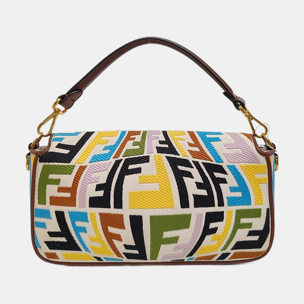 Authenticated pre-owned  Baguette Medium Canvas Multicolor - Shoulder Bag at Looply