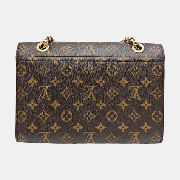 VICTOIRE Monogram Coated Canvas Brown