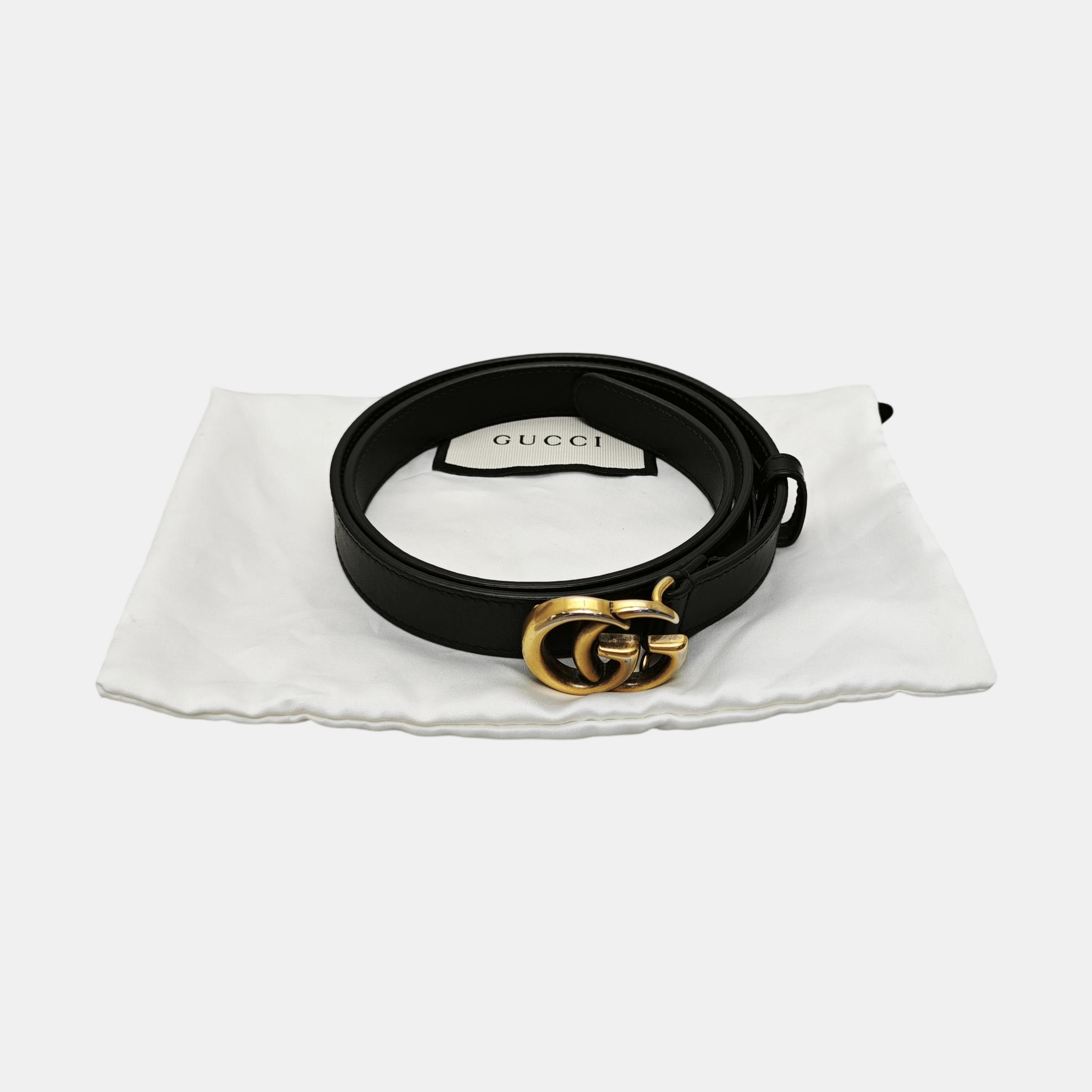 Leather Belt Black