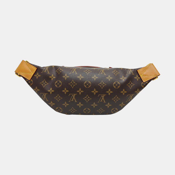 RUSH Monogram Coated Canvas Brown