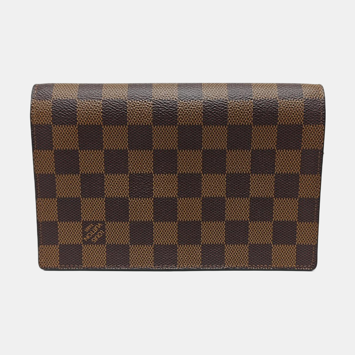 VAVIN Damier Ebene Coated Canvas Brown