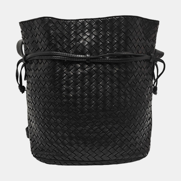 Lambskin Shoulder Bag Black