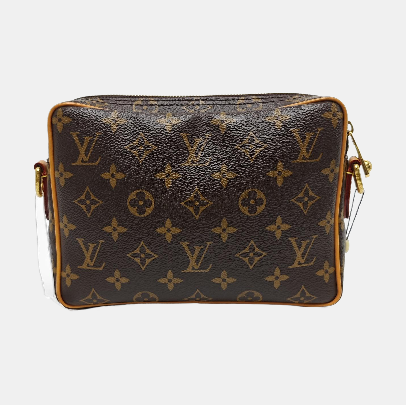 NIL Monogram Coated Canvas Brown