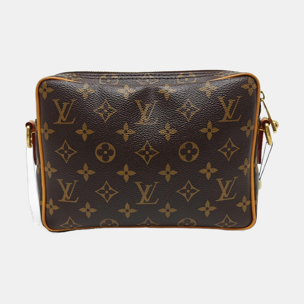 NIL Monogram Coated Canvas Brown
