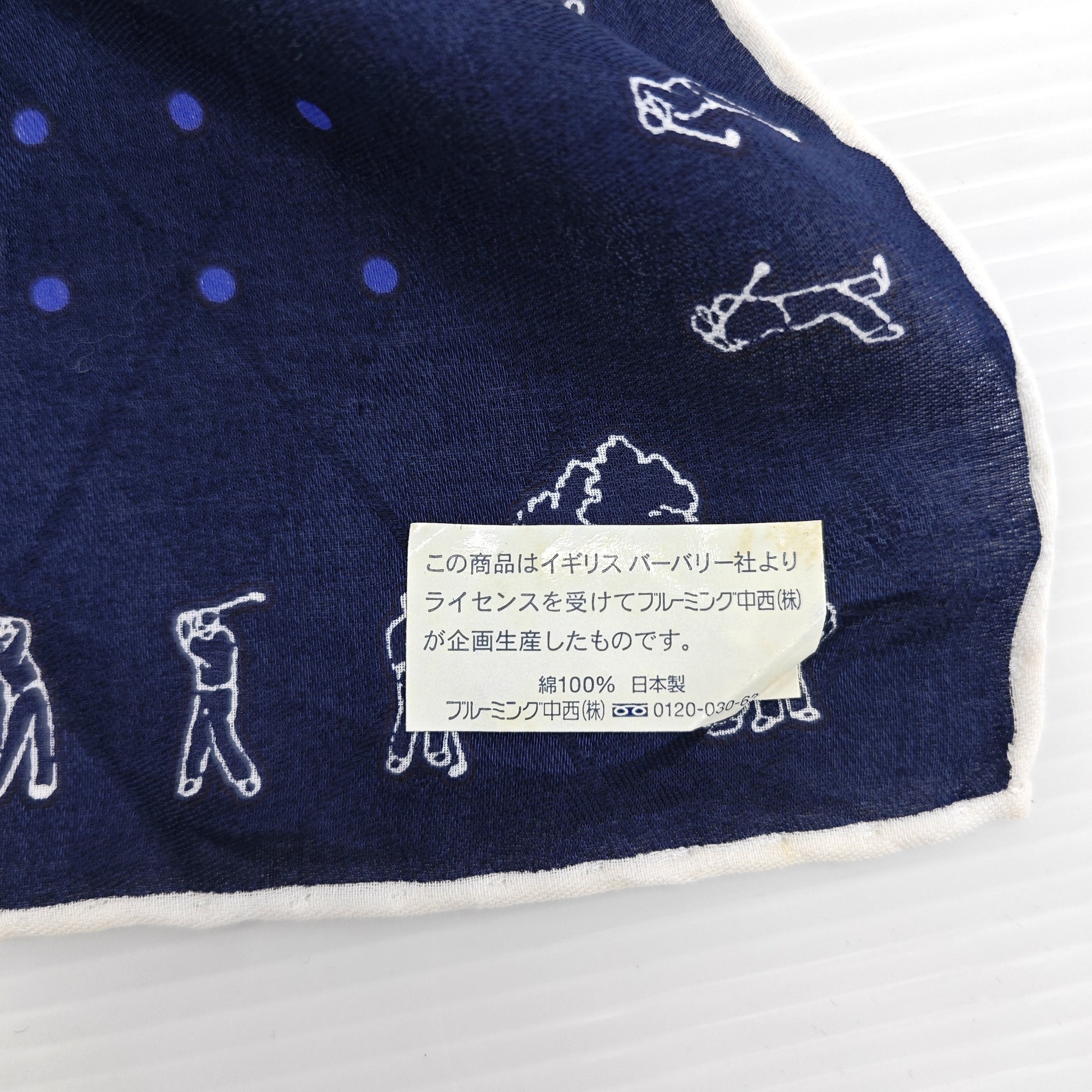 Cotton Handkerchief Blue