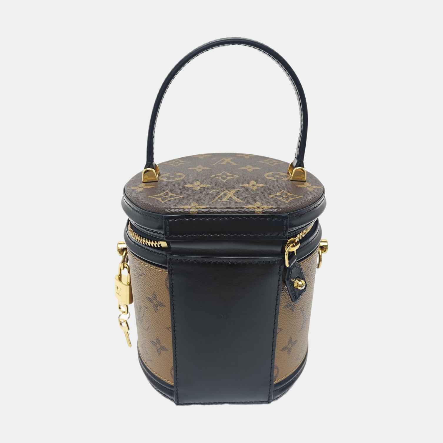CANNES PM Monogram Coated Canvas Brown