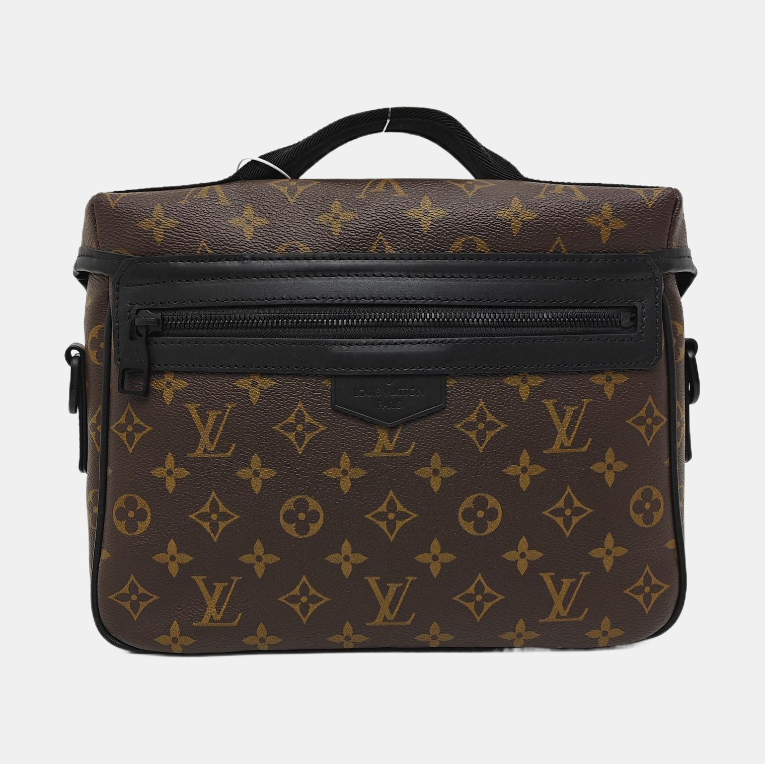 CHRISTOPHER Monogram Coated Canvas Brown