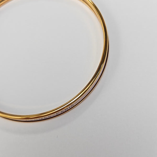 Email Metal Gold Bangle