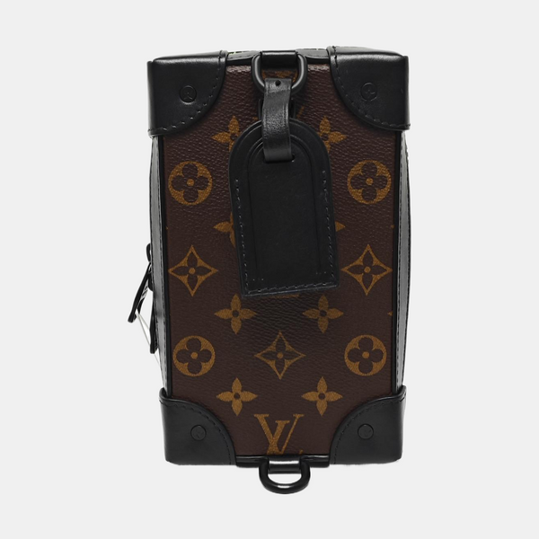 SOFT TRUNK Monogram Coated Canvas Brown
