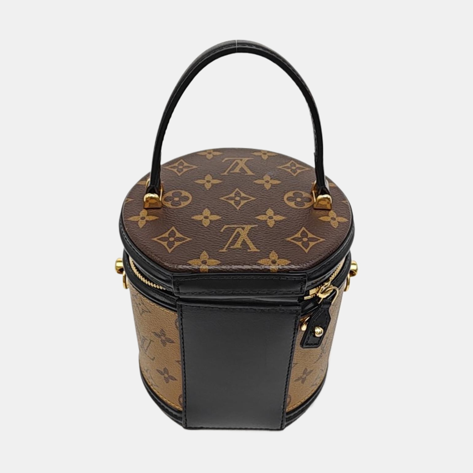 CANNES PM Monogram Coated Canvas Brown