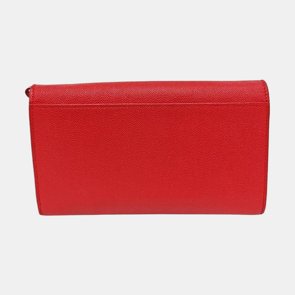 Calfskin Shoulder Bag Red