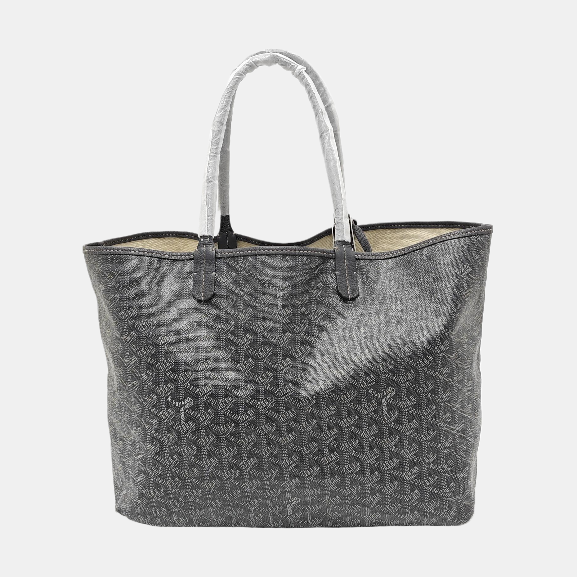 Saint Louis PM Coated Canvas Gray