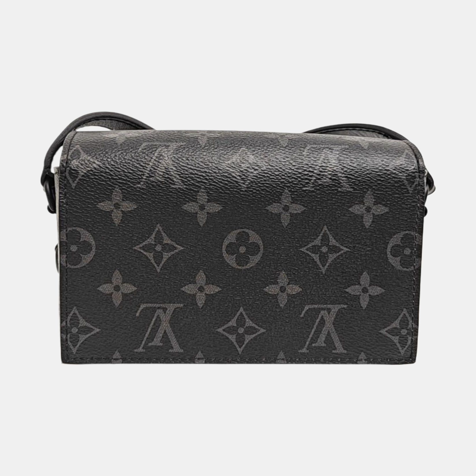 STEAMER Mini Monogram Coated Canvas Black