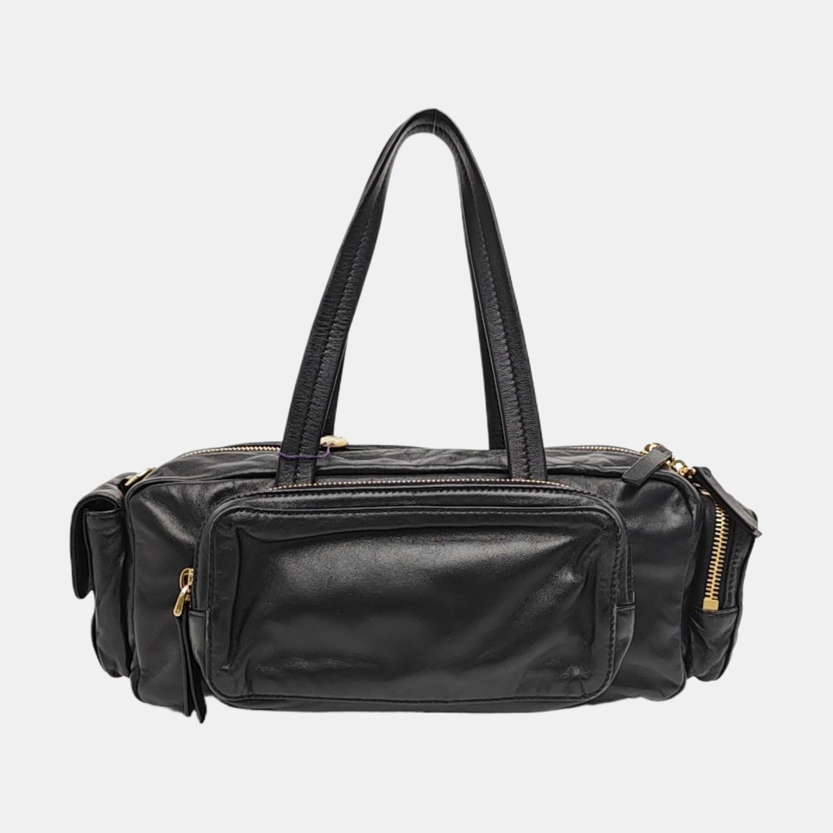 Pocket Lambskin Black