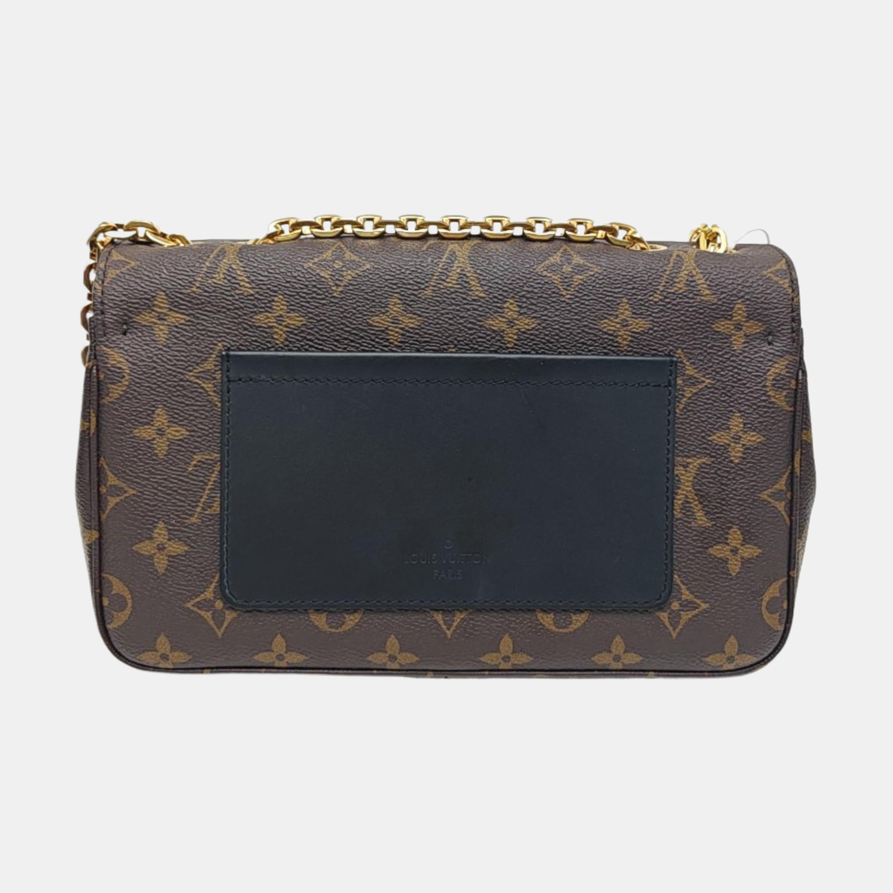 MARCEAU Monogram Coated Canvas Brown
