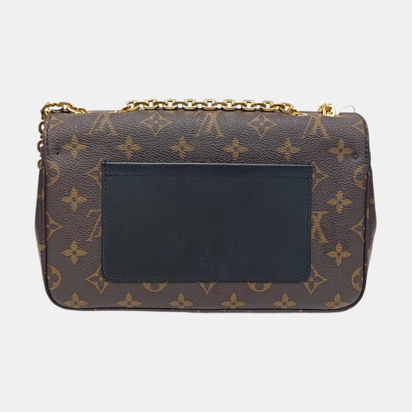 MARCEAU Monogram Coated Canvas Brown