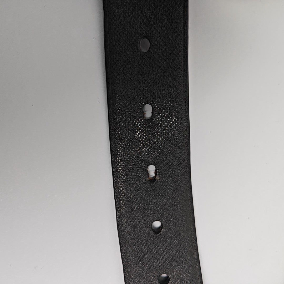 Leather Belt Gray